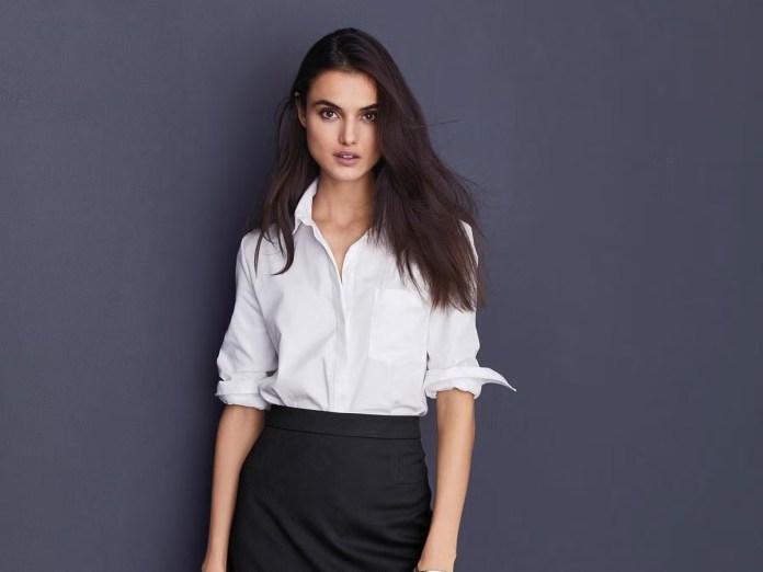 white shirt
