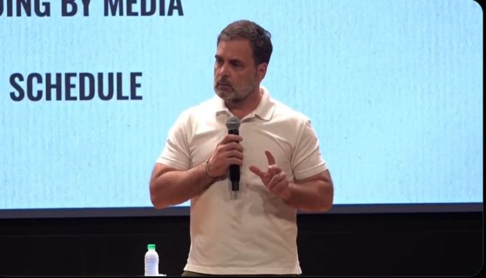 Rahul Gandhi on EC